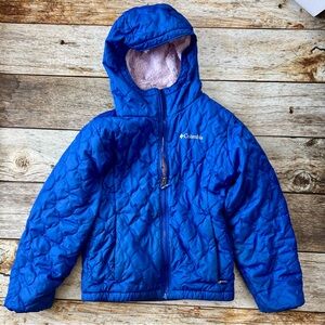 Columbia Kids Vibrant Blue Puffer Jacket